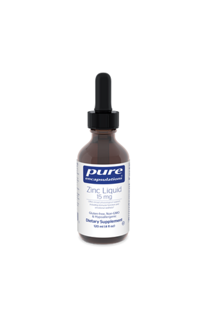 Pure Encapsulations Zinc Liquid 15 Mg 120 ml