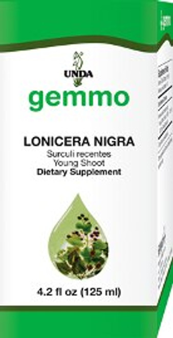UNDA Gemmotherapy Lonicera Nigra (Honeysuckle young shoot) 4.2 fl oz (125 ml)