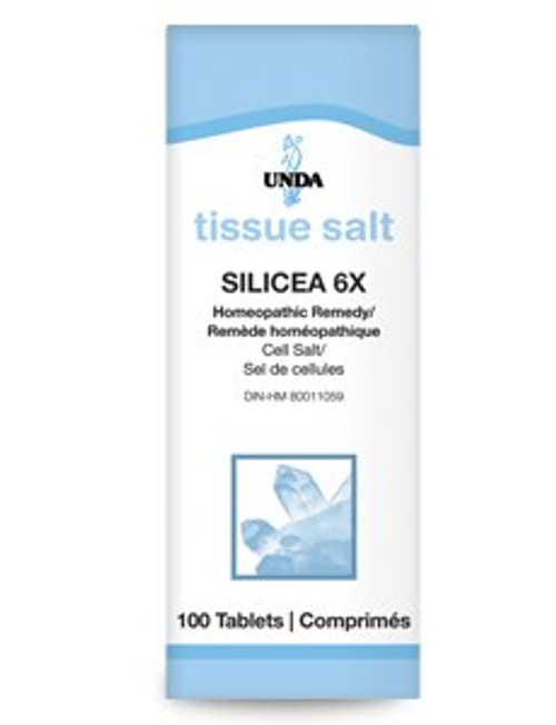 UNDA Schuessler Tissue Salts Silicea 6X 100 tabs