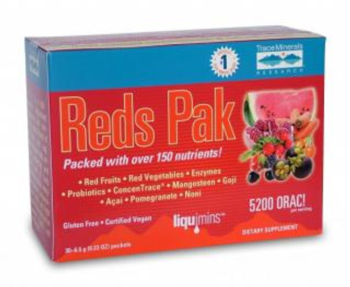 Trace Minerals Reds Pak 30 Packets