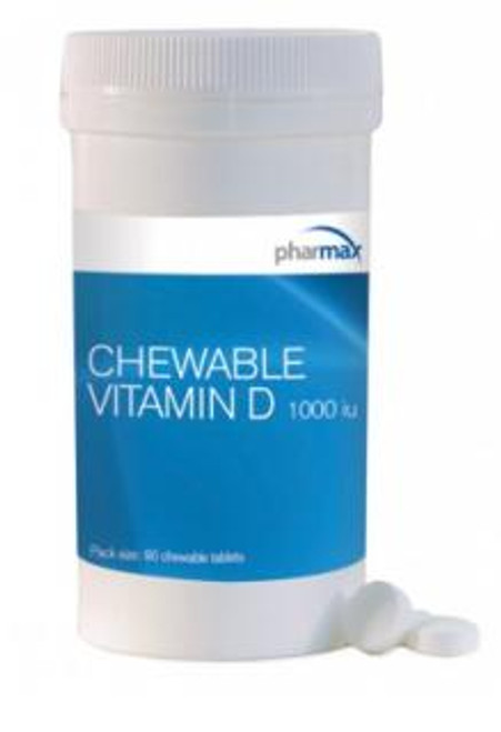 Pharmax Chewable Vitamin D 1000 90 chewable tabs