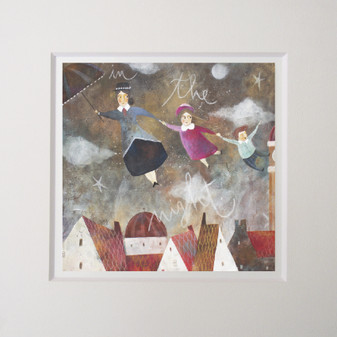 W003443- Titolo : In The Night   - Dimensione: 20 x 20 - Grafiche d'autore - Enrica Pizzicori