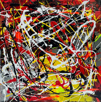 W003604 - Dipinto Su Tela - Valeriano Lessio - 30 x 30