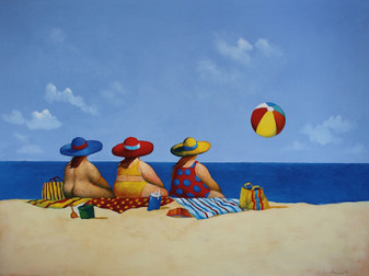 W002459 - Titolo: Sotto Il Sole - Dipinti e Stampe - Figurativi - Paesaggi