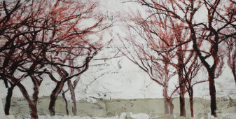 W002536 - Titolo: Alberi Rame - Dipinti e Stampe - Figurativi