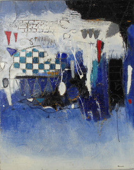 W002704 - Città Balneare Misura 55x70 - Dipinti e Stampe - Astratti