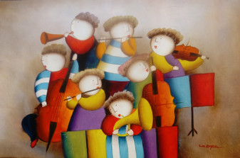 W002766 - Titolo: It's Funky Time! - Dipinti e Stampe - Figurativi