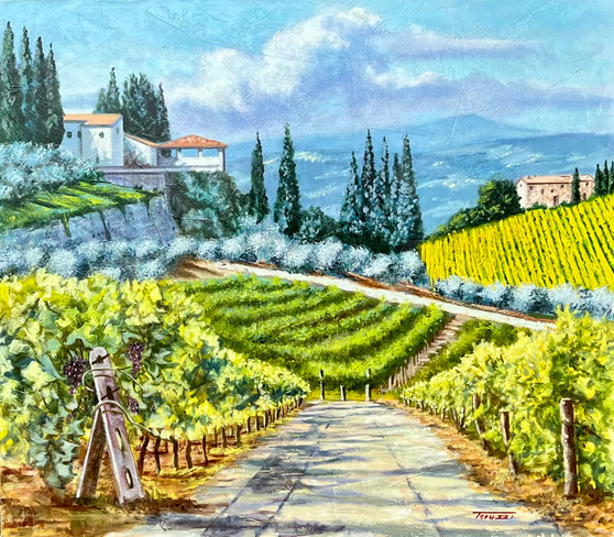 W003567- Olio su Tela - 70 x 80 - Teruzzi