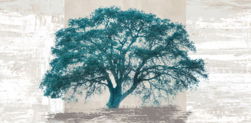 W003591 - Stampa Su Tela - Octanium Tree Panel - 80 x 160