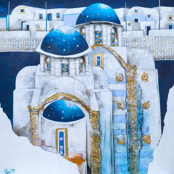 dipinto su tela - astratto - materico - figurativo - cornice - legno