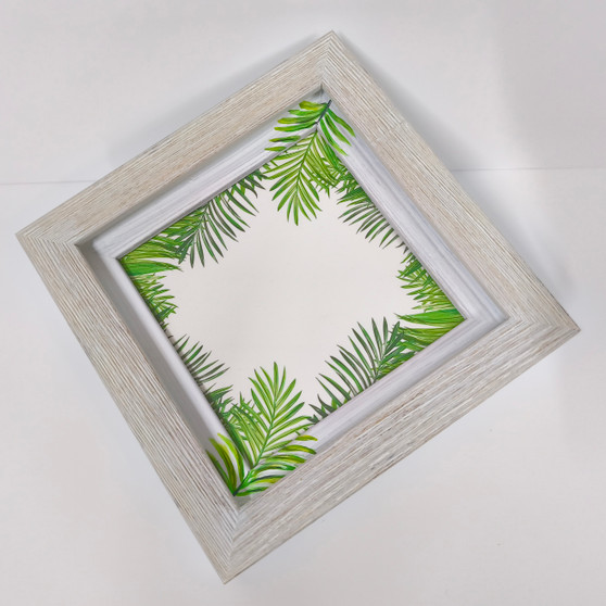 SVUOTATASCHE FOGLIE DIPINTO A MANO mini