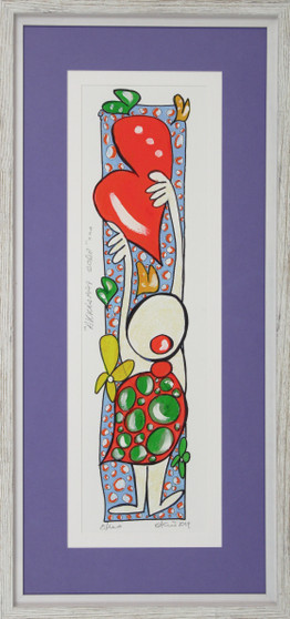 W002416 - Titolo: Akkiappa Core - Peppe Oklit - Dipinti e Stampe - Grafica - Figurativi W002416 - Titolo: Akkiappa Core - Peppe Oklit - Dipinti e Stampe - Grafica - Figurativi