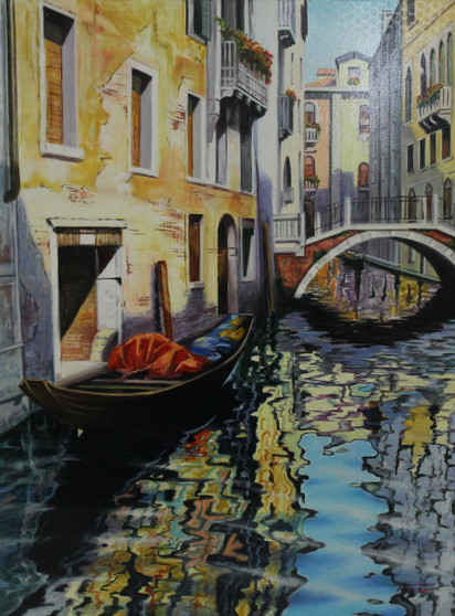 W002482 - Titolo: Venezia I - Dipinti e Stampe - Paesaggi