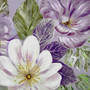 W002136 - Titolo: Fiore Viola 1 - Dipinti e Stampe - Fiori