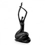 W002932 - Sculture e Oggettistica - Scultura di resina - Titolo: Risveglio Piccolo Nero W002932 - Sculture e Oggettistica - Scultura di resina - Titolo: Risveglio Piccolo Nero