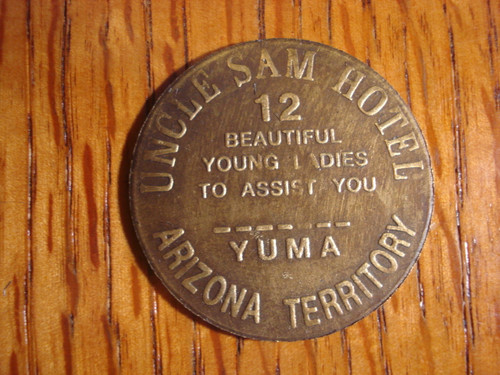 Uncle Sam Hotel Brothel Token
