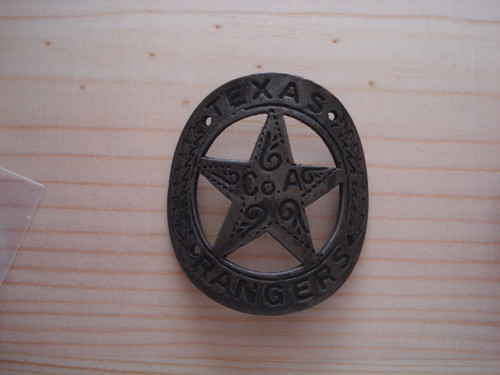 Texas Ranger Co.A Gun Butt Tag
