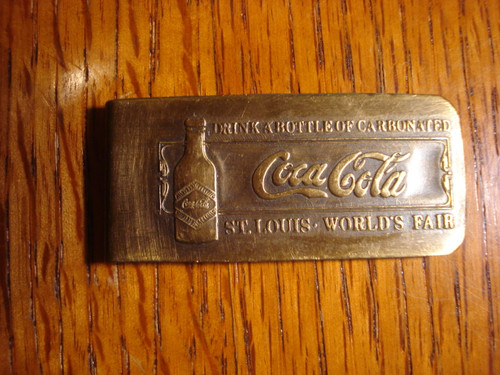 Coca-Cola Brass Money Clip
