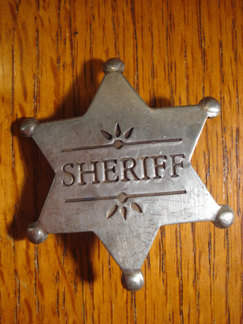 Sheriff Western Badge