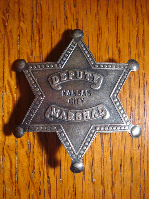 Kansas City Deputy Marshal Western Badge