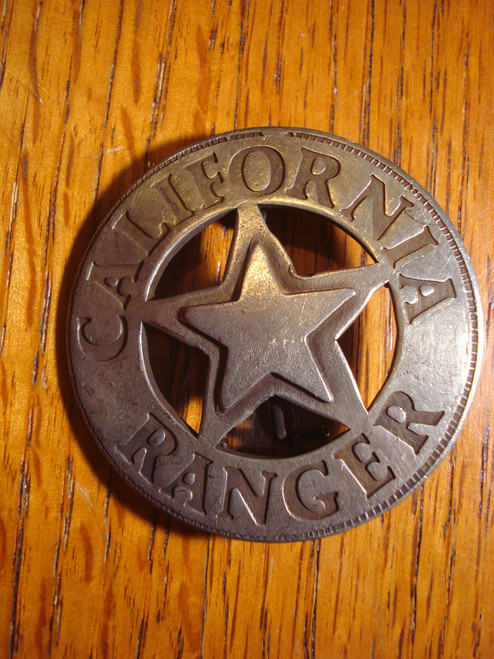 California Ranger Western Badge 