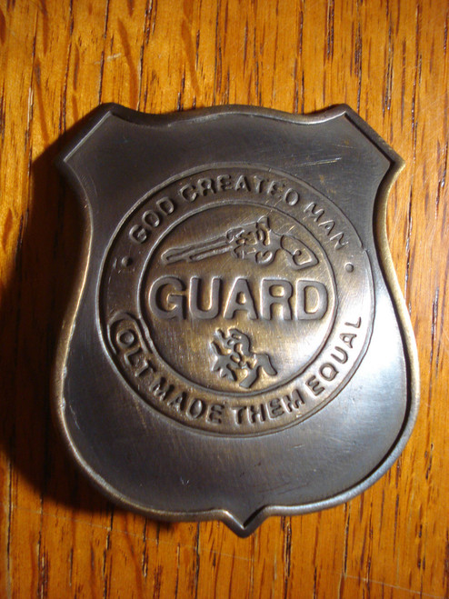 Colt Guard Western Badge 