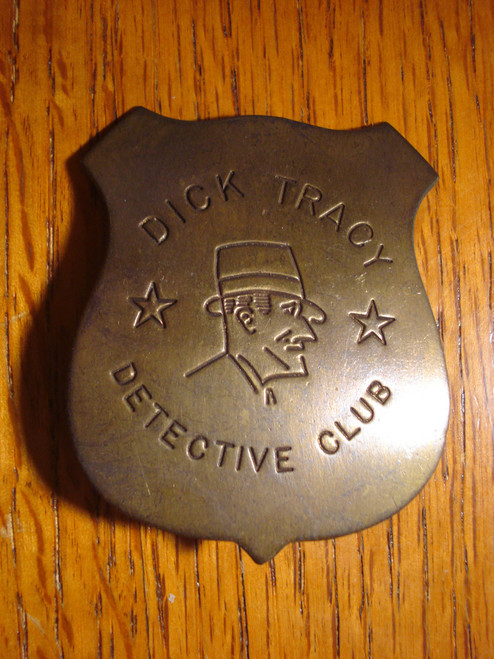 Dick Tracy Detective Club Western Badge 
