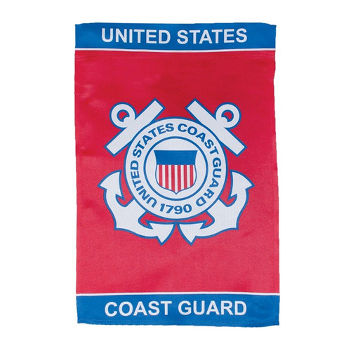 U.S. Coast Guard Lustre Garden Flag