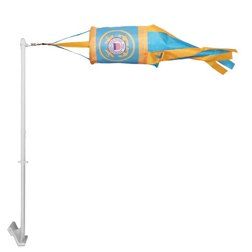 U.S. Coast Guard 14" Car Spinsock