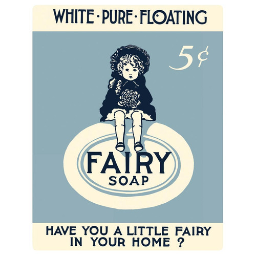 Fairy Soap Tin Sign