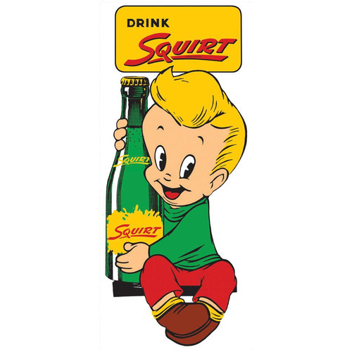 Drink Squirt Soda Tin Sign