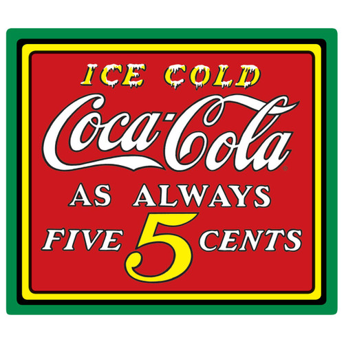 Coke® Ice Cold Tin Sign