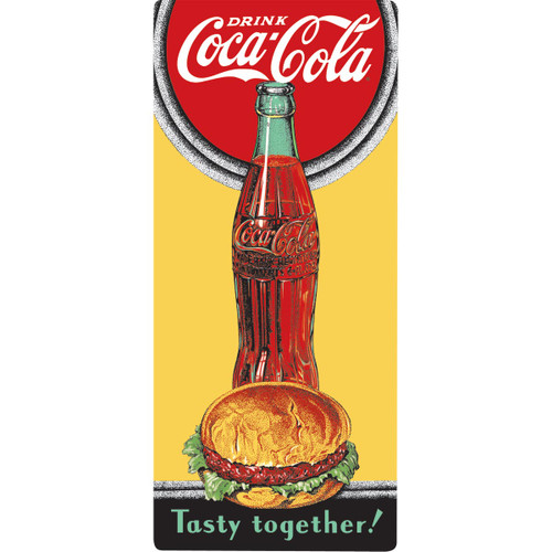 COKE® Tasty Together Tin Sign