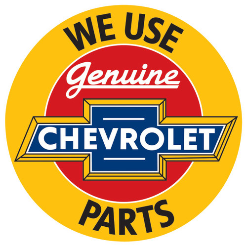 Chevrolet® Parts Tin Sign