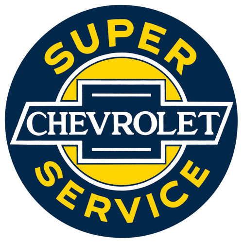 Chevrolet® Service Tin Sign