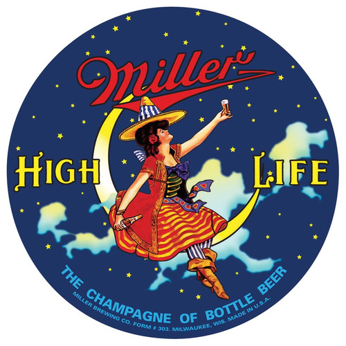 Miller High Life Tin Sign