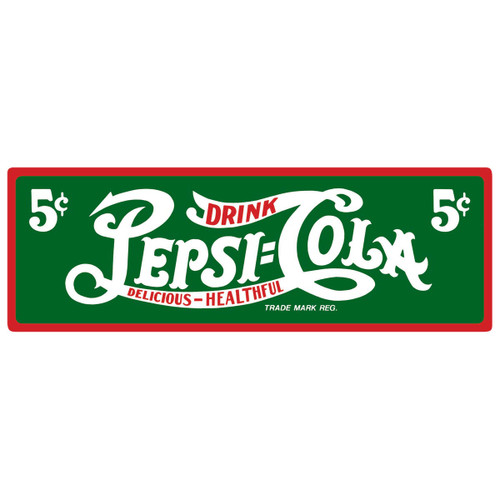 Pepsi® Delicious Tin Sign