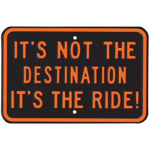 Destination Parking Street Sign