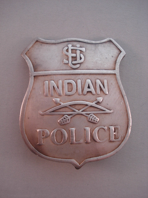 Indian Police Territory Western Badge