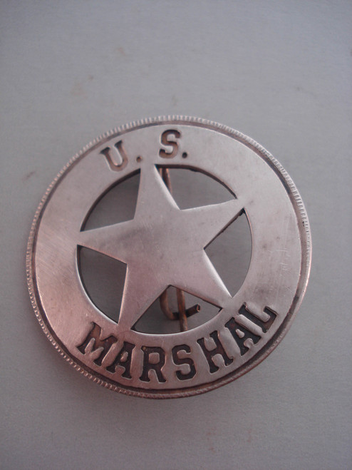 U.S. Marshal Western Badge 20