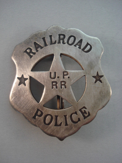Railroad Police U.P.R.R. Western Badge 