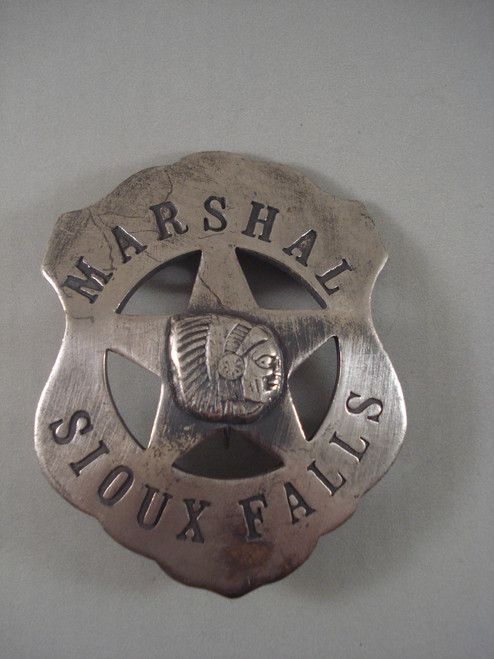 Marshal Sioux Falls Western Badge
