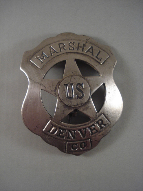 US Marshal Denver CO. Western Badge