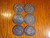 Lone Ranger, Roy Rogers, Hopalong Cassidy set of 3 Tokens