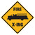 Fire Truck Xing Tin Sign