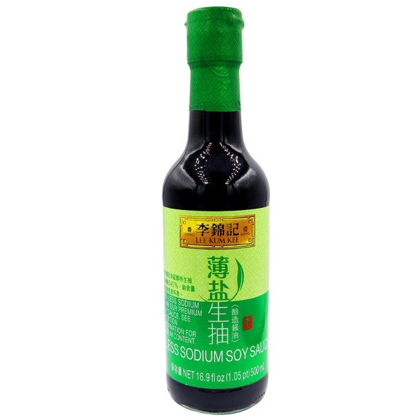 Lee Kum Kee Less Sodium Soy Sauce 16.9 oz