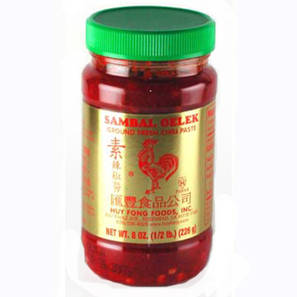 Sambal Oelek Ground Fresh Chili Paste 8 oz