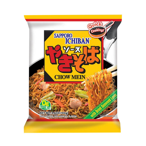 Sapporo Ichiban Japanese Style Chowmein Noodles 3.6 OZ