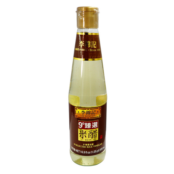Lee Kum Kee 9*Selected Rice Vinegar 16.9 oz(Sim)