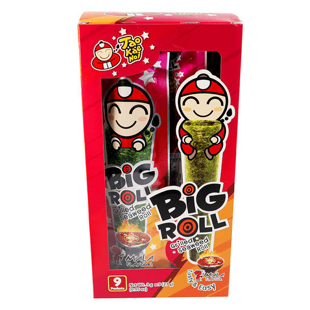 Tao Kae Noi Grilled Seaweed Roll Mala Flavor 0.95 oz(Sim)